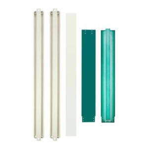 3.3m Flat Pack Office Linking Kit – Side-by-Side, Galvanised and Powder Coated