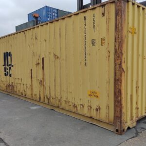 20 ft Shipping Container – Corten Steel, Wind and Watertight, 28mm Marine Ply Floor..