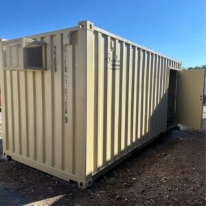 Custom 20ft Shipping Container – Insulated w/ Electric & Door – Ready to Go!