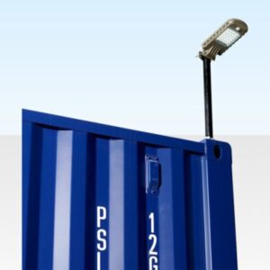 Container Solar Floodlight – PIR Motion Sensor, 8W LED, 960 Lumens