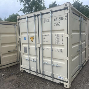 New 20ft Open Side Shipping Container – One Trip – with Side Doors